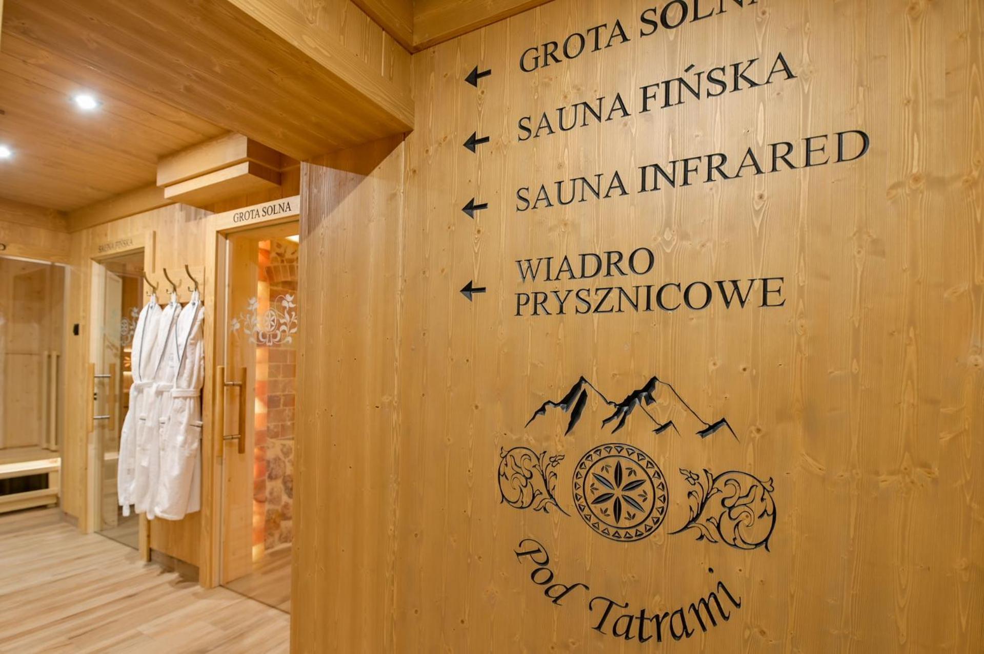 Pod Tatrami 1 - Swietna Lokalizacja - Sauna Finska Oraz Infrared I Grota Solna - Jedno Wejscie Gratis Bialka Tatrzanska Luaran gambar